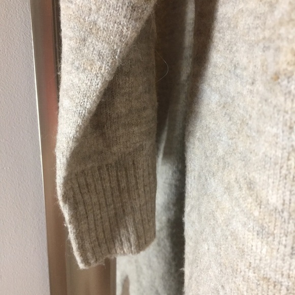 Boxy Dreamers tan knit sheath sweater dress - Picture 6 of 13